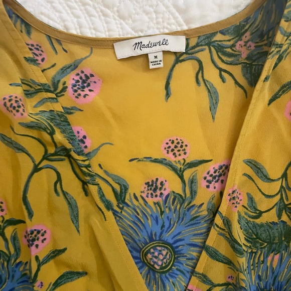 Madewell Wrap Top - Picture 2 of 4